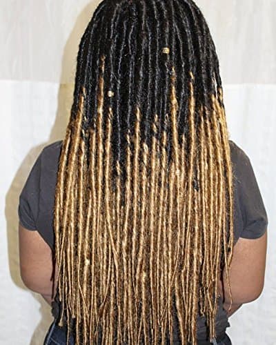 reusable 1 ombre dreadlock extensions