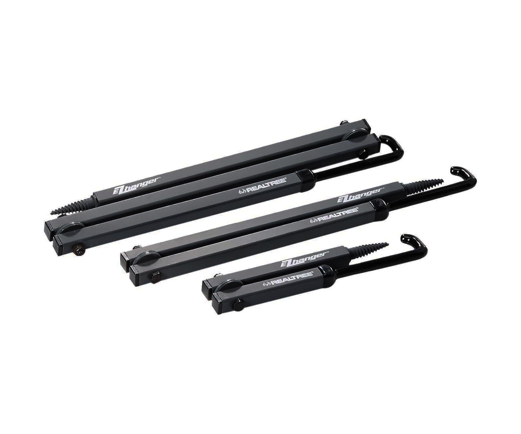 Multi-Purpose EZ Hanger Combo 3-Pack – 13”, 23”, 34” – Durable Tree Stand Bow and Gear Hanger for Hunting – Foldable, Lightweight, Easy-Screw Design