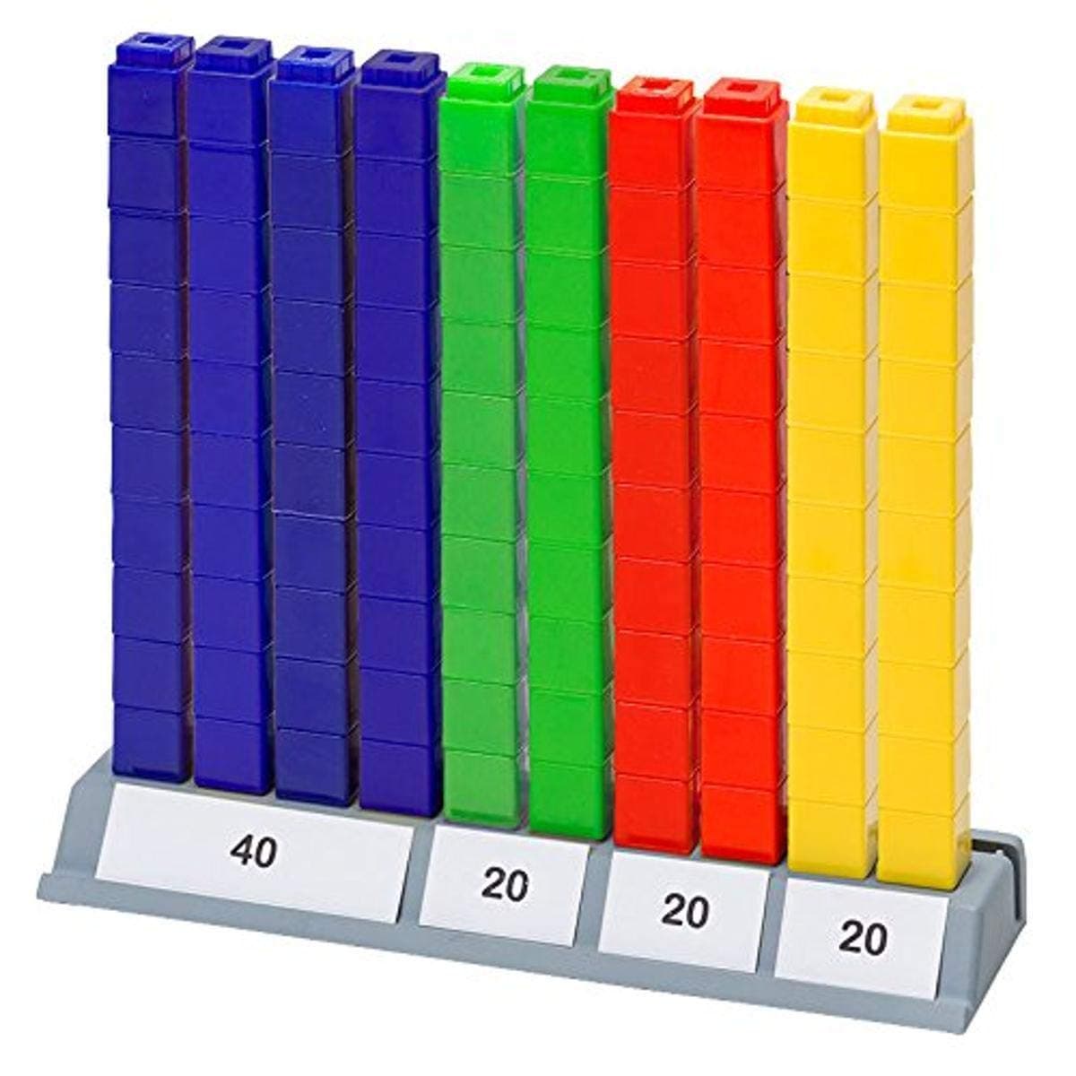 Didax Educational Resources Unifix Cubes Hundred Base Math Manipulative, Multicolor