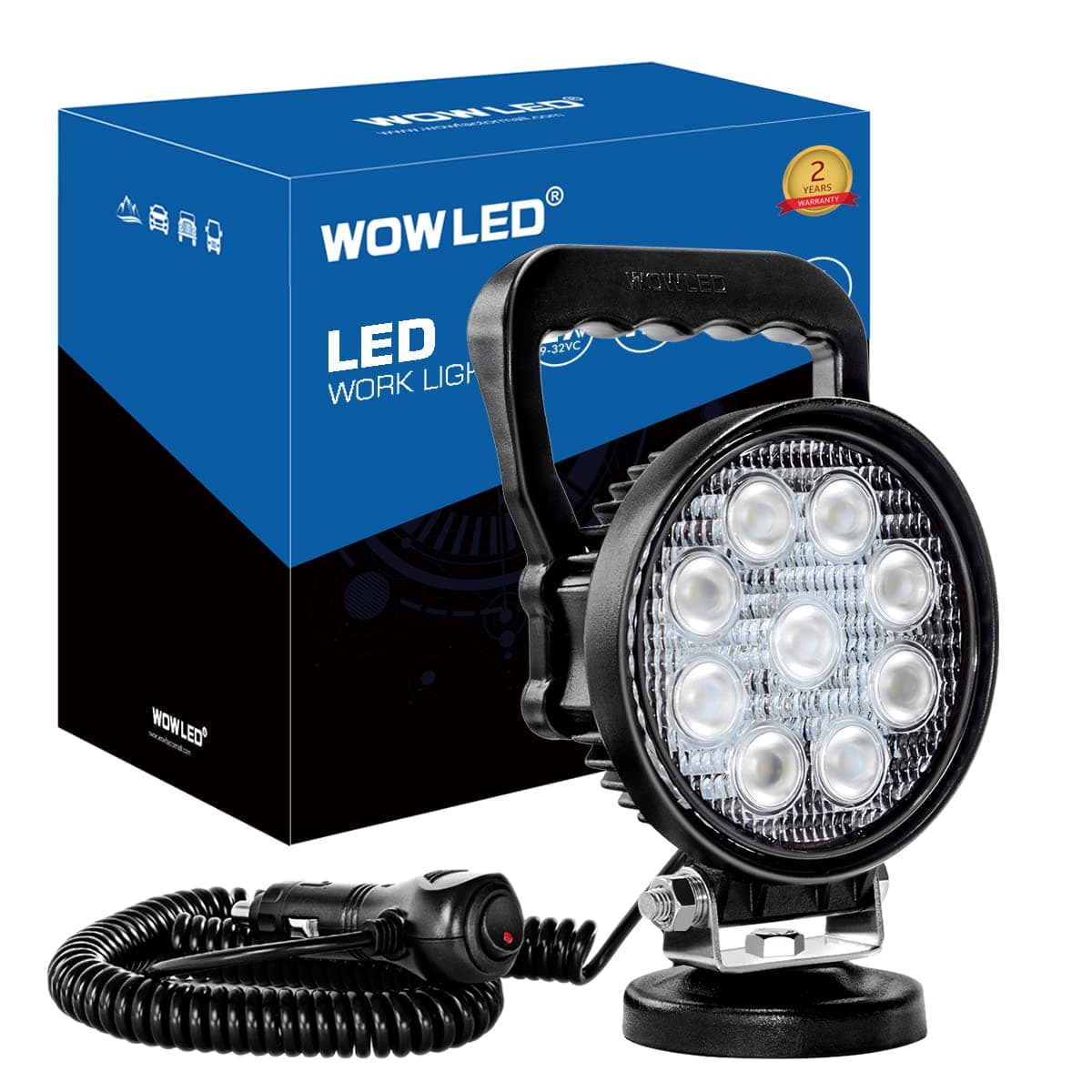 Cigarette Lighter Powered Magnet Light Bar