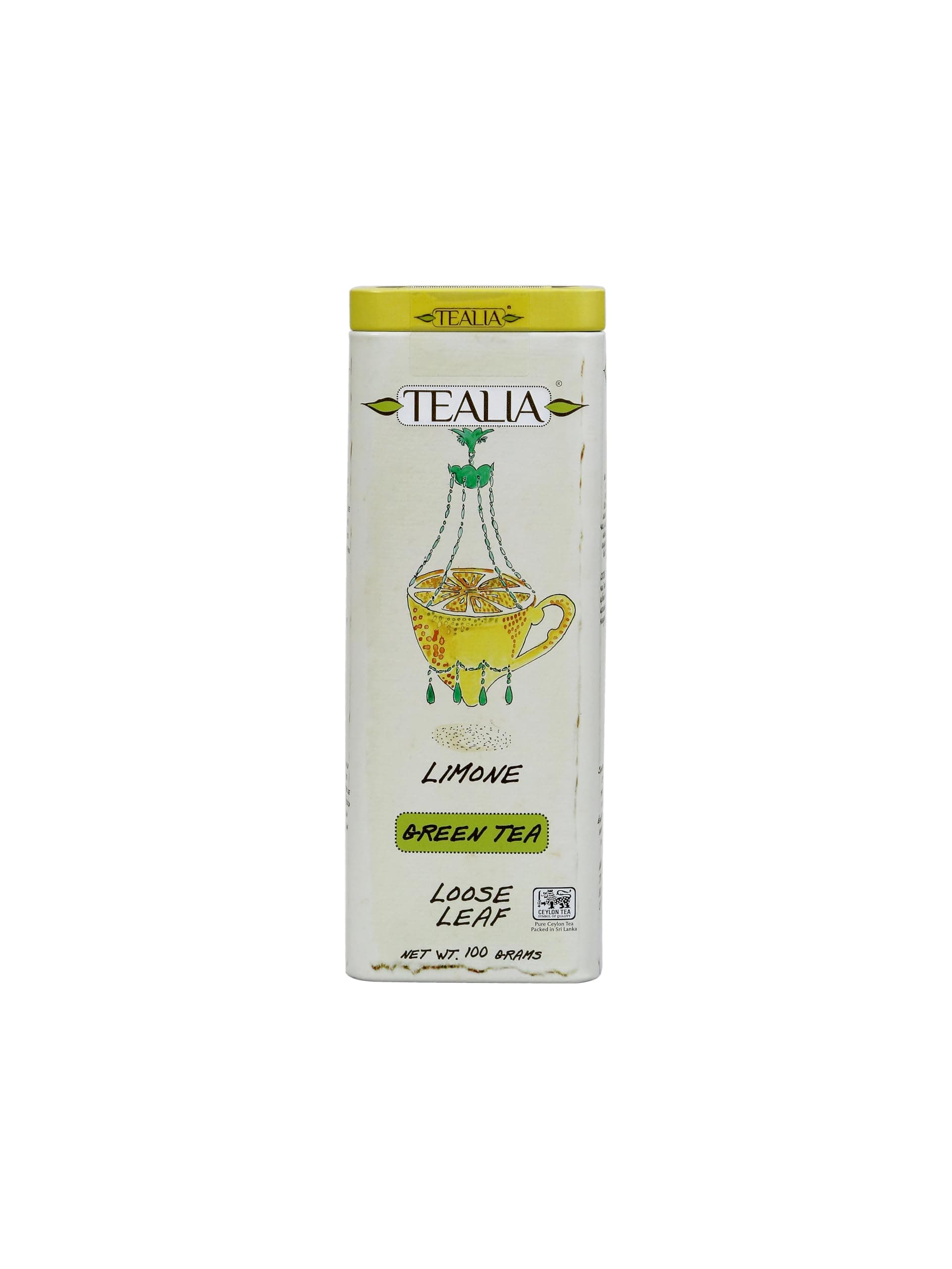TEALIA Limone Loose Leaf Tea, 100g