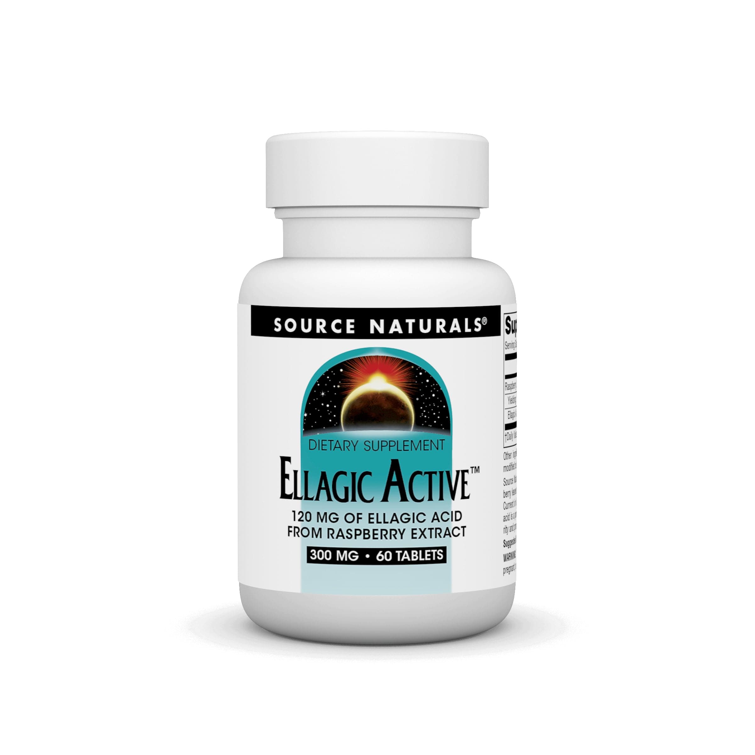 ource Naturals Ellagic Active 300mg, 60 Tablets