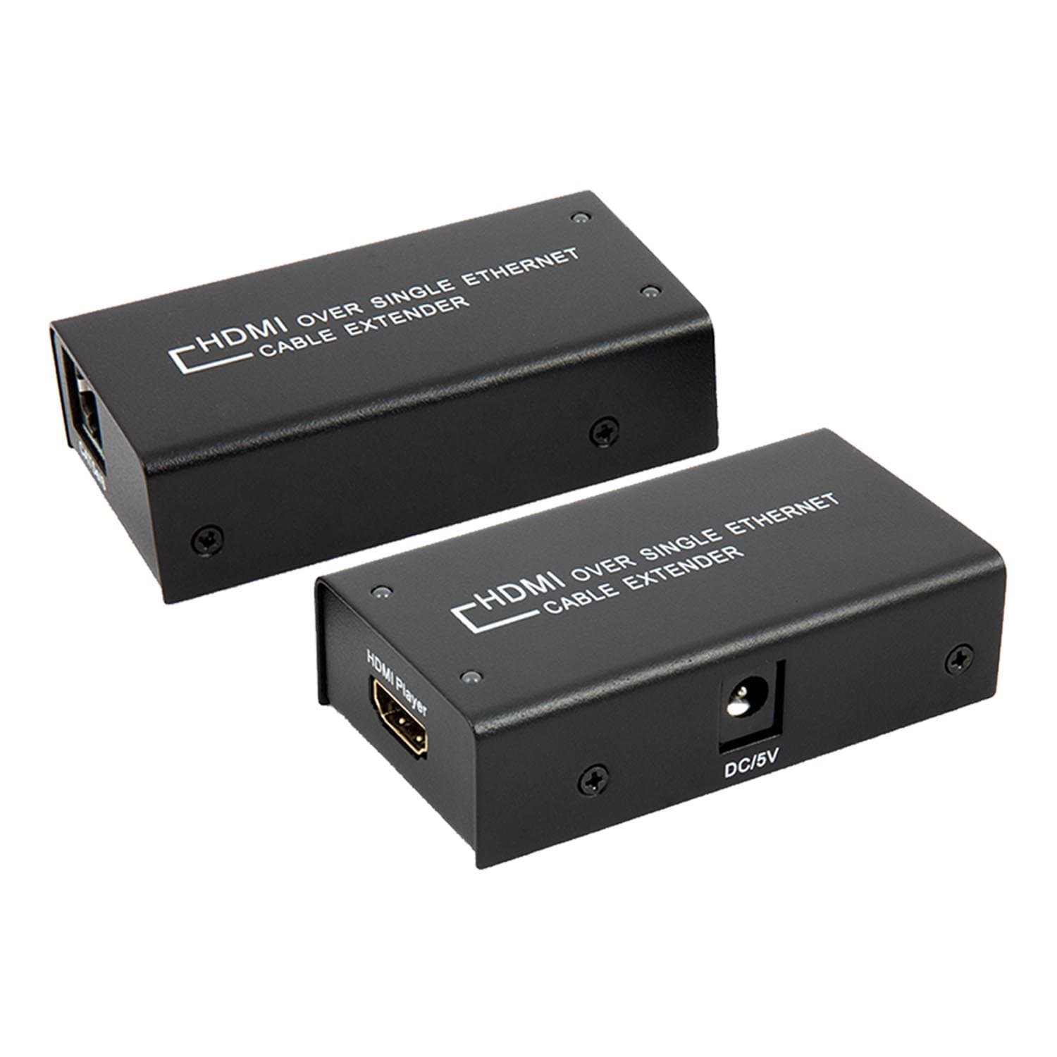 HDMI Extender Over Single UTP CAT5e/CAT6 Cable 120m Support 1080p