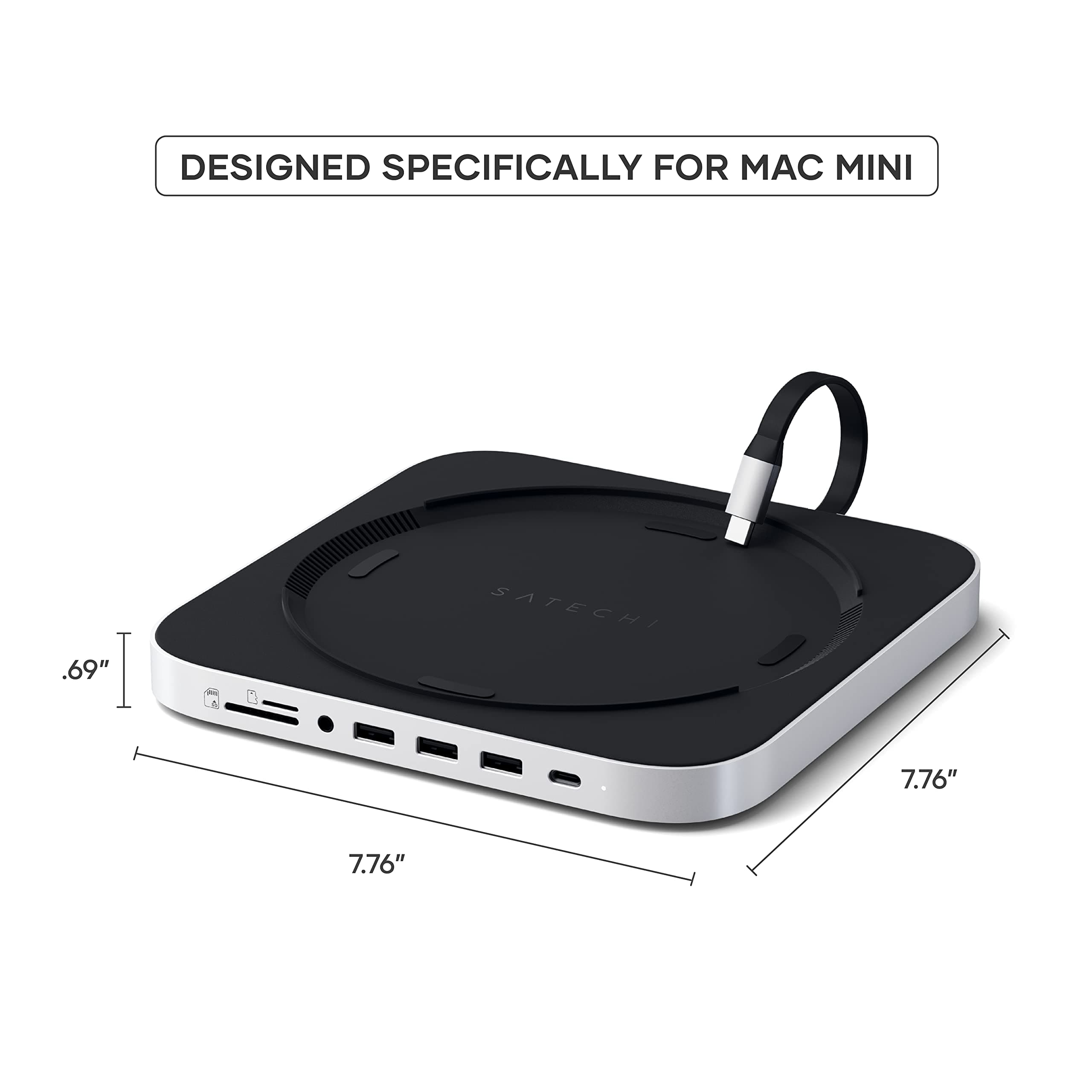 Mac Mini Stand with SSD Enclosure