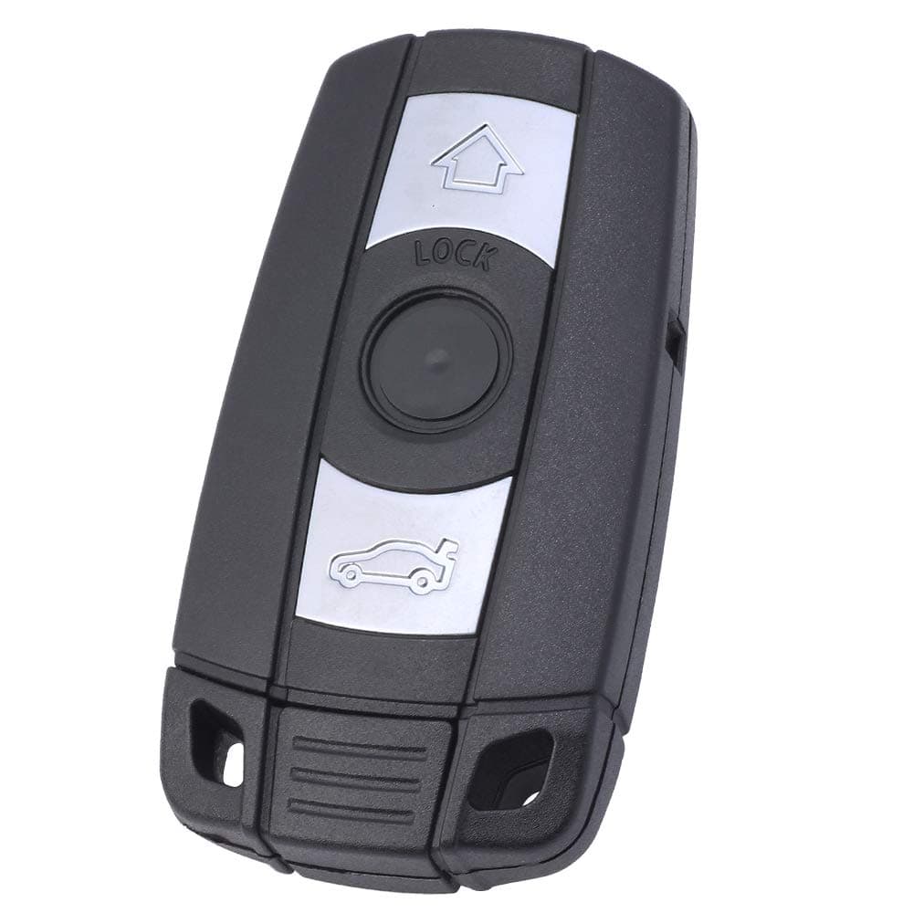 keyless Entry Remote car Key fob 3 Button Replacement PCF7952 Chip for BMW CAS3 3/5 Series X5 X6 with Comfort Access 315MHz KR55WK49127