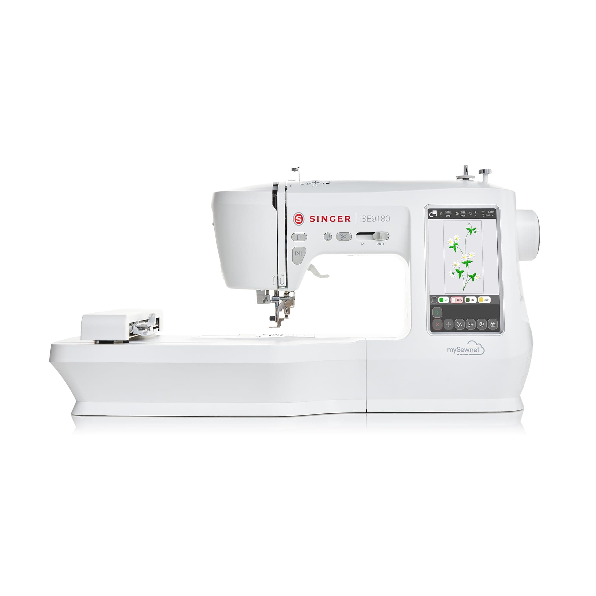 SE9180 Embroidery Machine, White