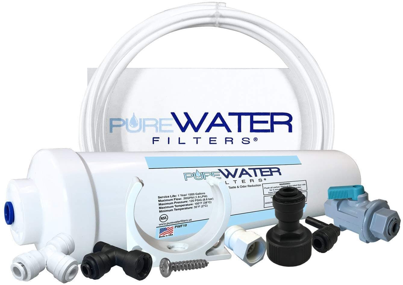 Inline Filter Kit Compatible with Keurig K4000 Cafe System Direct Water Line Plumbable Single Serve Brewer