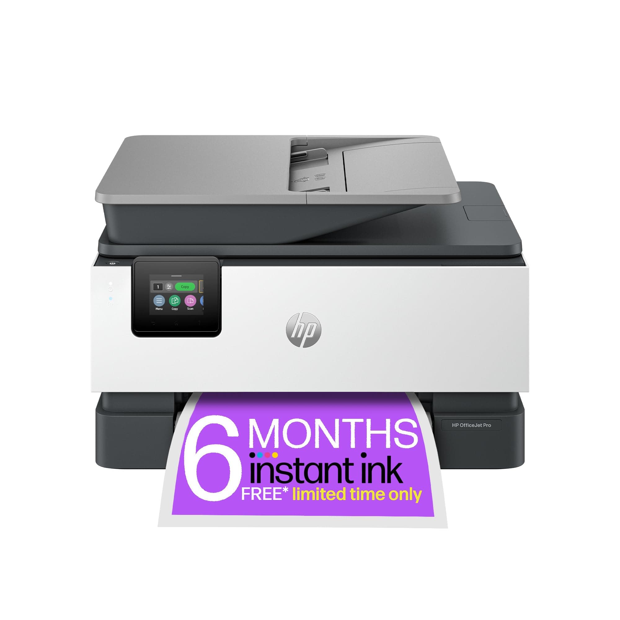 HP OfficeJet Pro 9120e All-in-One Printer | Colour | Printer for Small Office | Print, Scan, Copy Automatic Document Feeder| 3 Months of free Instant Ink | Up To 3 Years Warranty