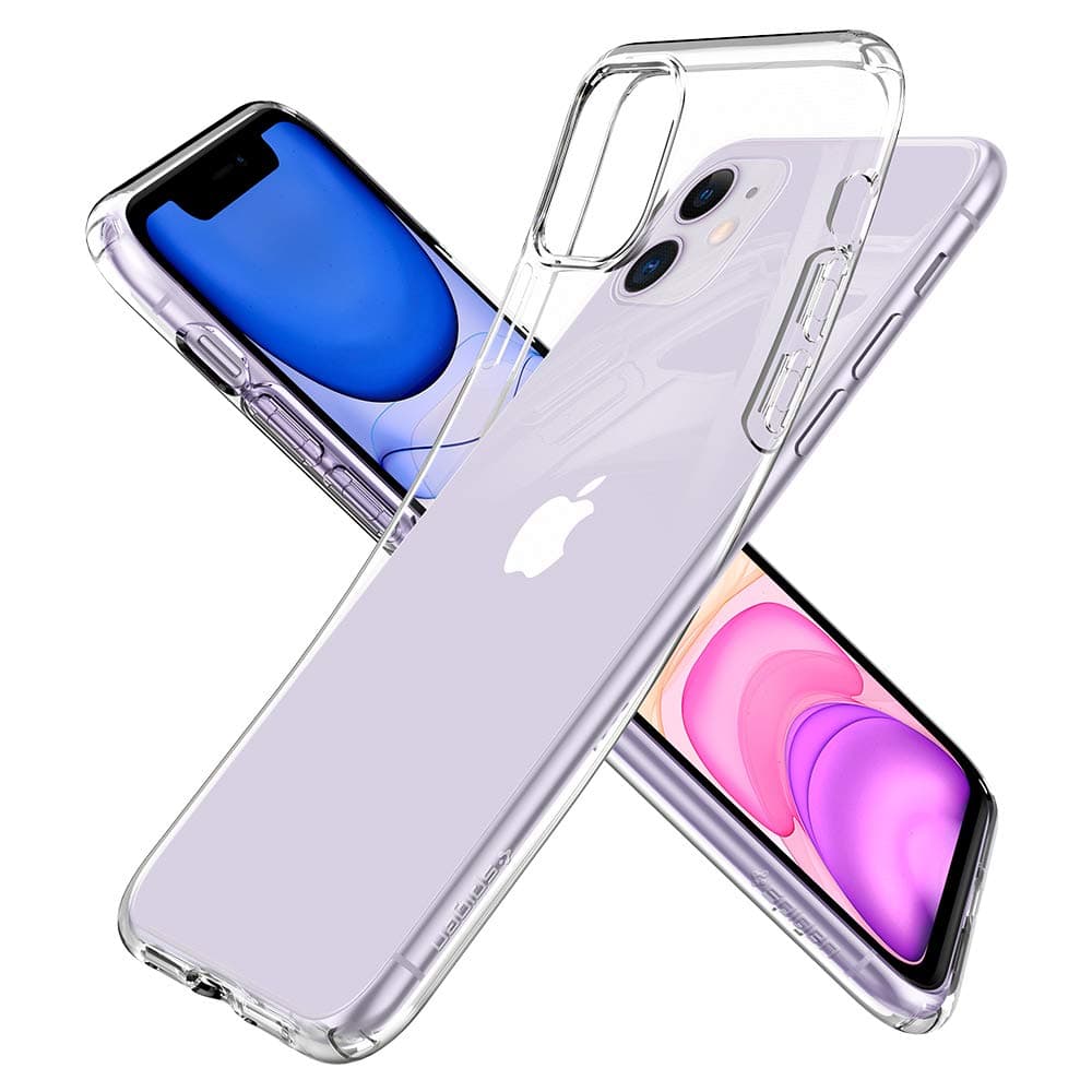 Liquid Crystal Designed for iPhone 11 Case (2019) - Crystal Clear