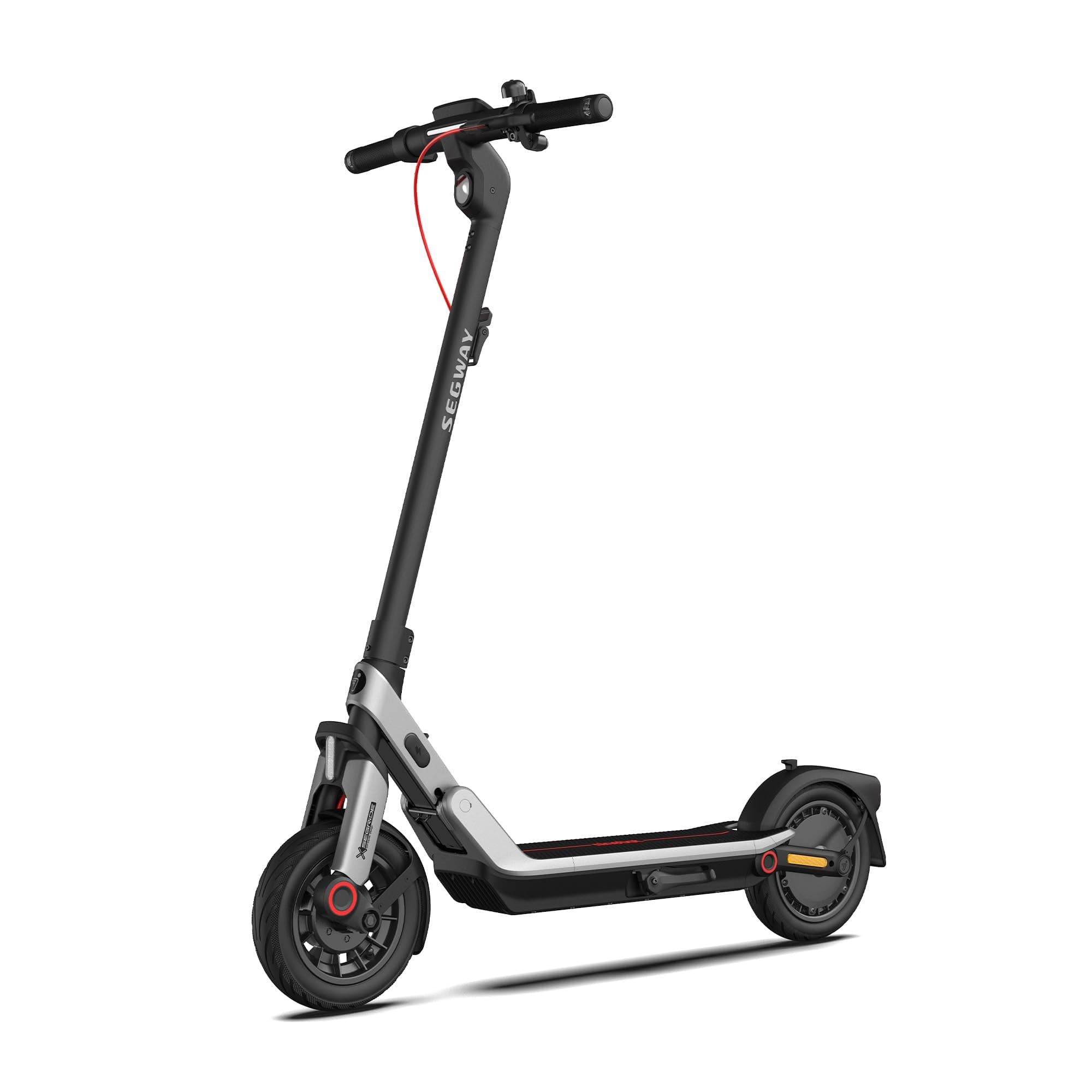 Ninebot E2 Plus II/E2 Pro/E3 Pro Electric Scooter, 15.5–20 MPH, Long Range, Dual Elastomer Suspension (E3 Pro only), Foldable Adult Scooter, UL 2272 & 2271 Certified