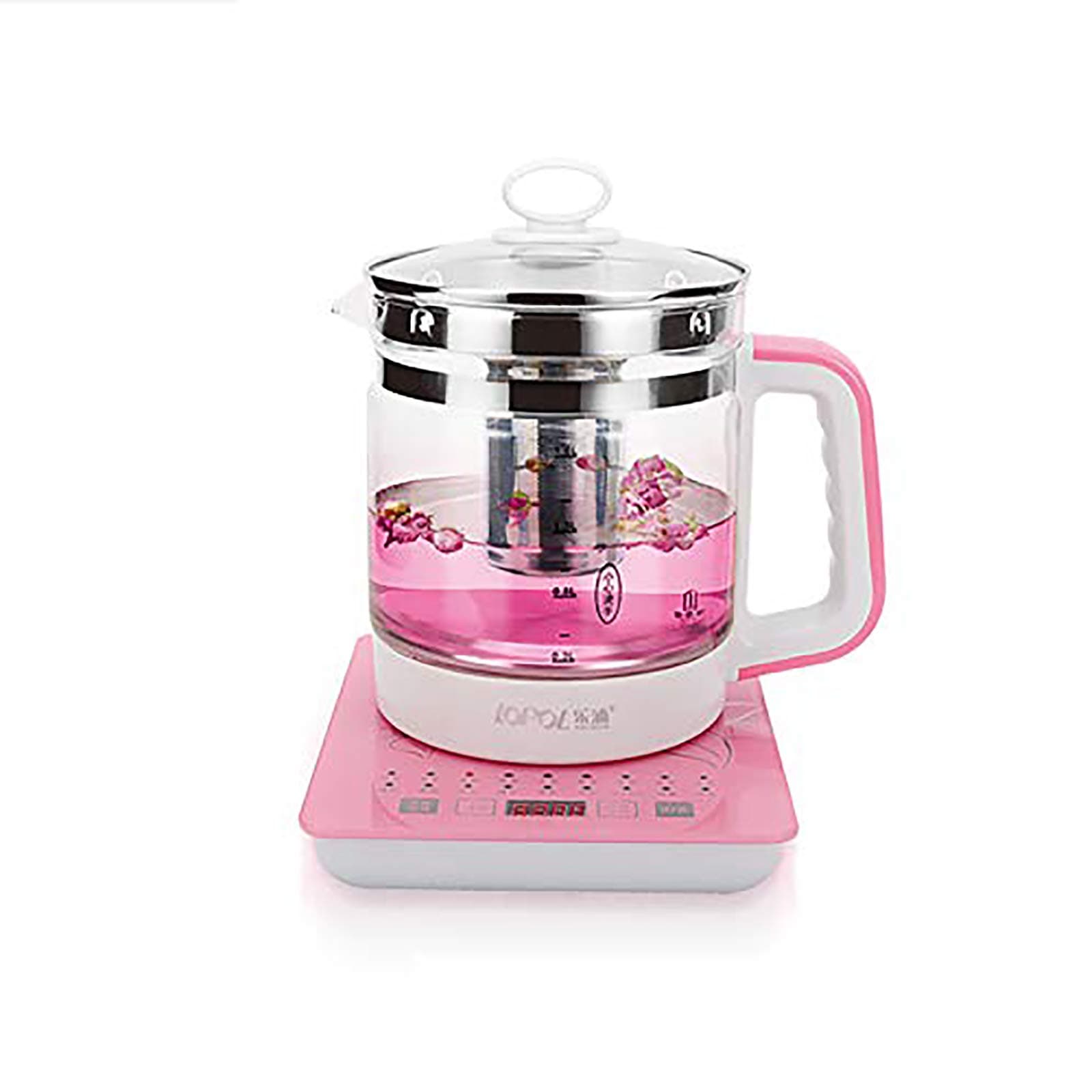 GAOJIN Electric Water Kettle Glass Kettle,multi-function Tea Maker,health Pot Automatic Multi-function Thickening Glass Electric Kettle Teapot Black Teapot Tea Pot