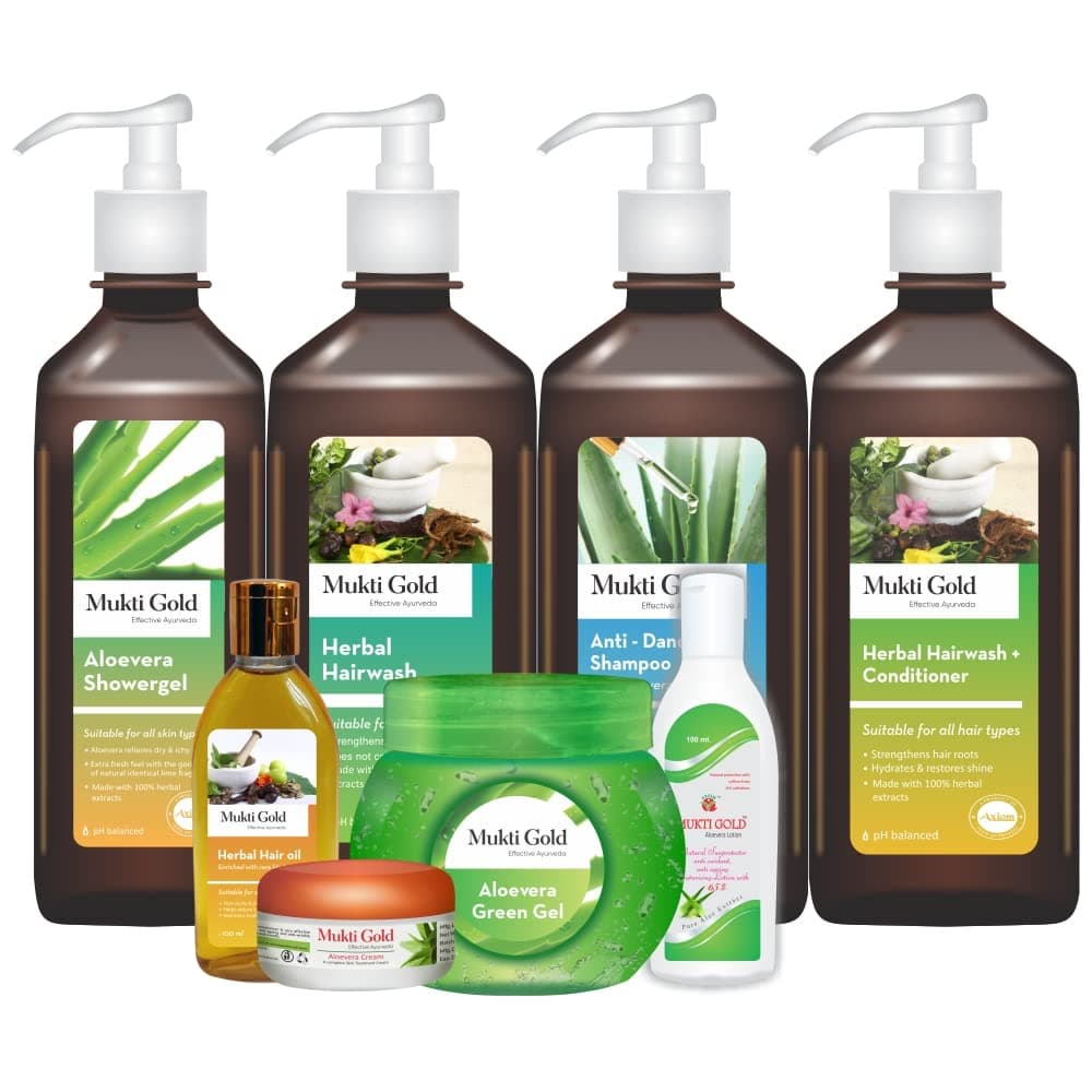 Mukti Gold Effective Ayurveda Combo (Assorted Pack)