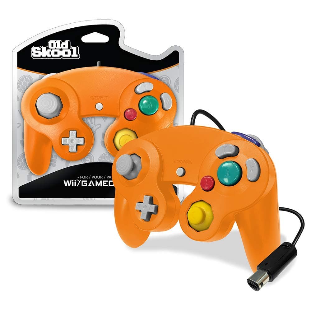 Gamecube/Wii Compatible Controller - Spice (Orange)