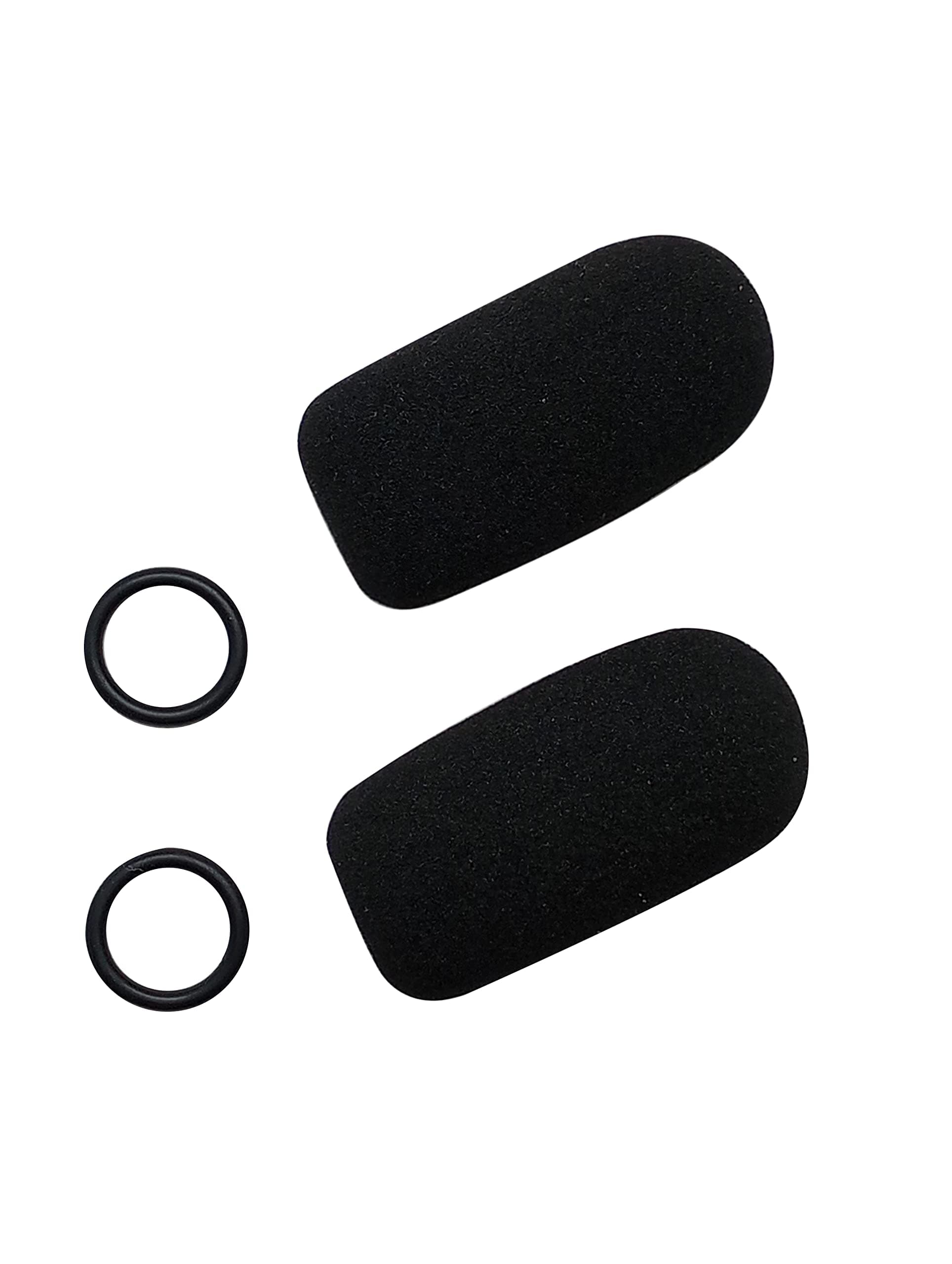 Replacement Wind Screens for Bose/David Clark/Light Speed/ Crystal Mic (2)