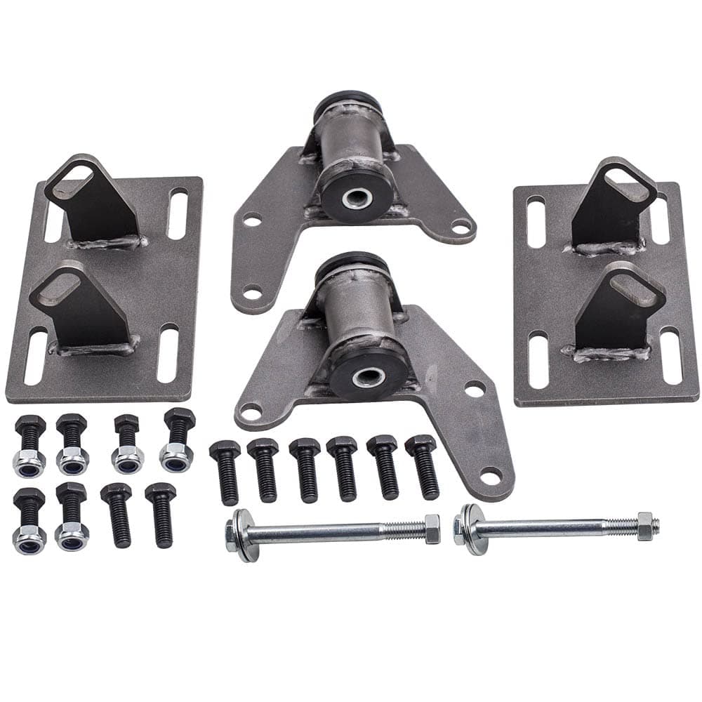 maXpeedingrods LS Engine Swap Mount Adapter Kit with Hardware for G-Body 1973-1988 for Carlo Cutlass LS Conversion Engine for LS1 LS2 LS3 LS6 for LSX LQ4 LQ9 4.8L 5.3L 6.0L 6.2L