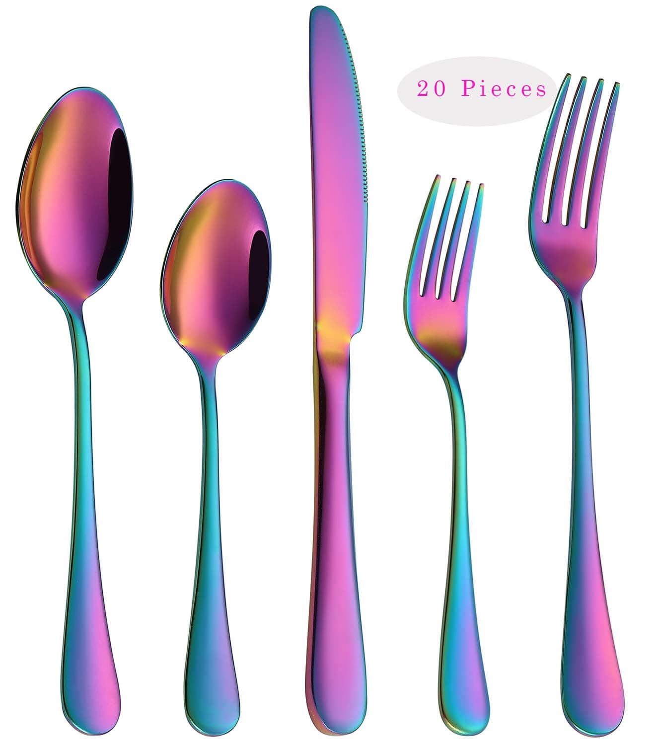 Silverware Set 20 Pieces
