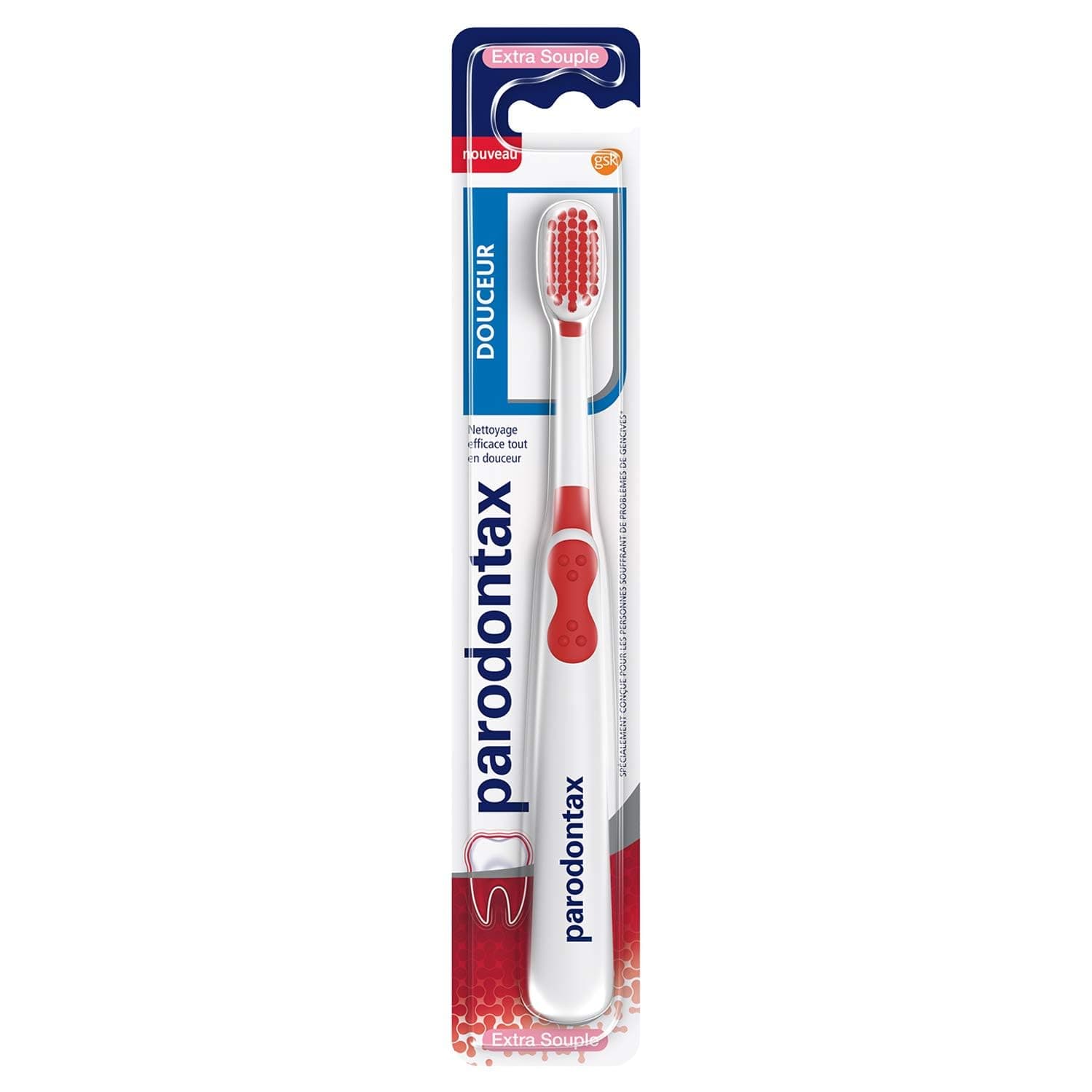 Extra Soft Toothbrush, Helps Stop and Prevent Bleeding Gums, Random Model