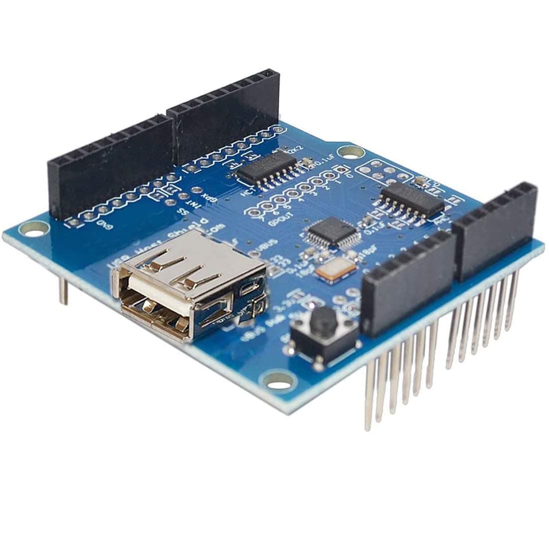 HiLetgo USB Host Shield for Arduino UNO Support Google Android ADK USB HUB