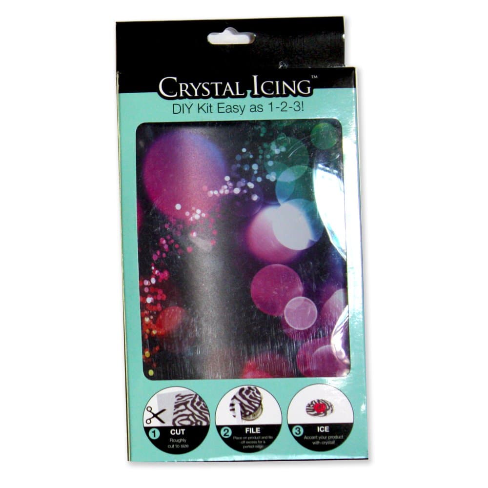 Crystal Icing"Galaxy" Design Wraps Accent Sticker Kit