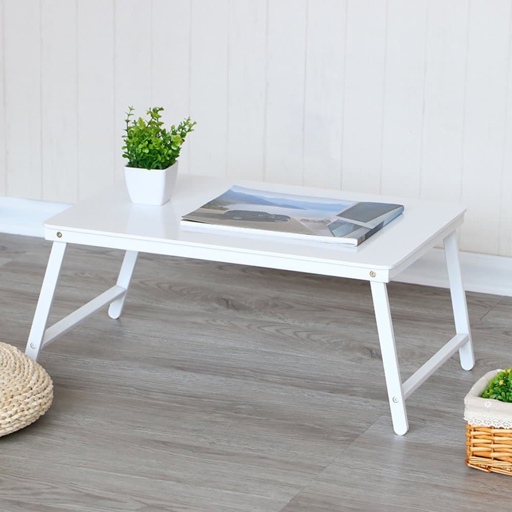 Adjustable Laptop Table Notebook Stand Portable Standing Bed Desk Foldable Sofa Breakfast Tray Student Bed Small Table Dormitory Lazy Study Desk-C 80x39x32cm(31x15x13inch)