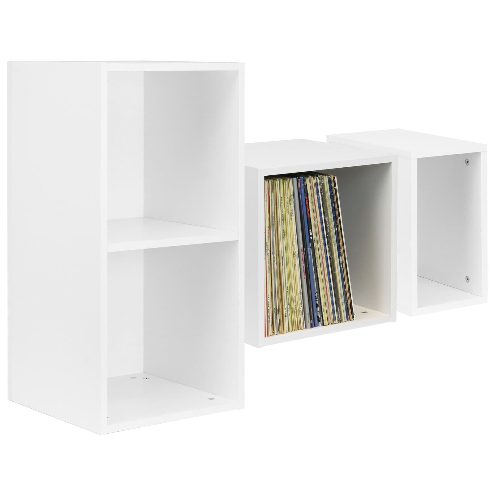 Hartleys White Vinyl Record Storage Box