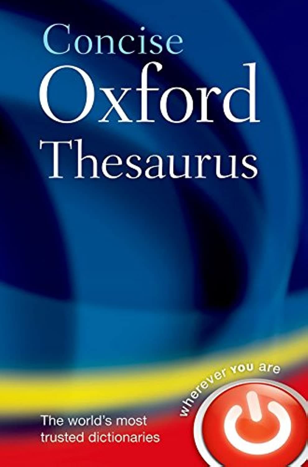 Concise Oxford Thesaurus 3rd Edition