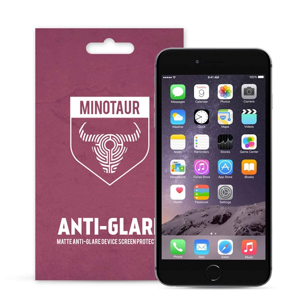 Apple iPhone 6 Plus / 6S Plus Screen Protector Pack, Matte Anti Glare by Minotaur (6 Screen Protectors)