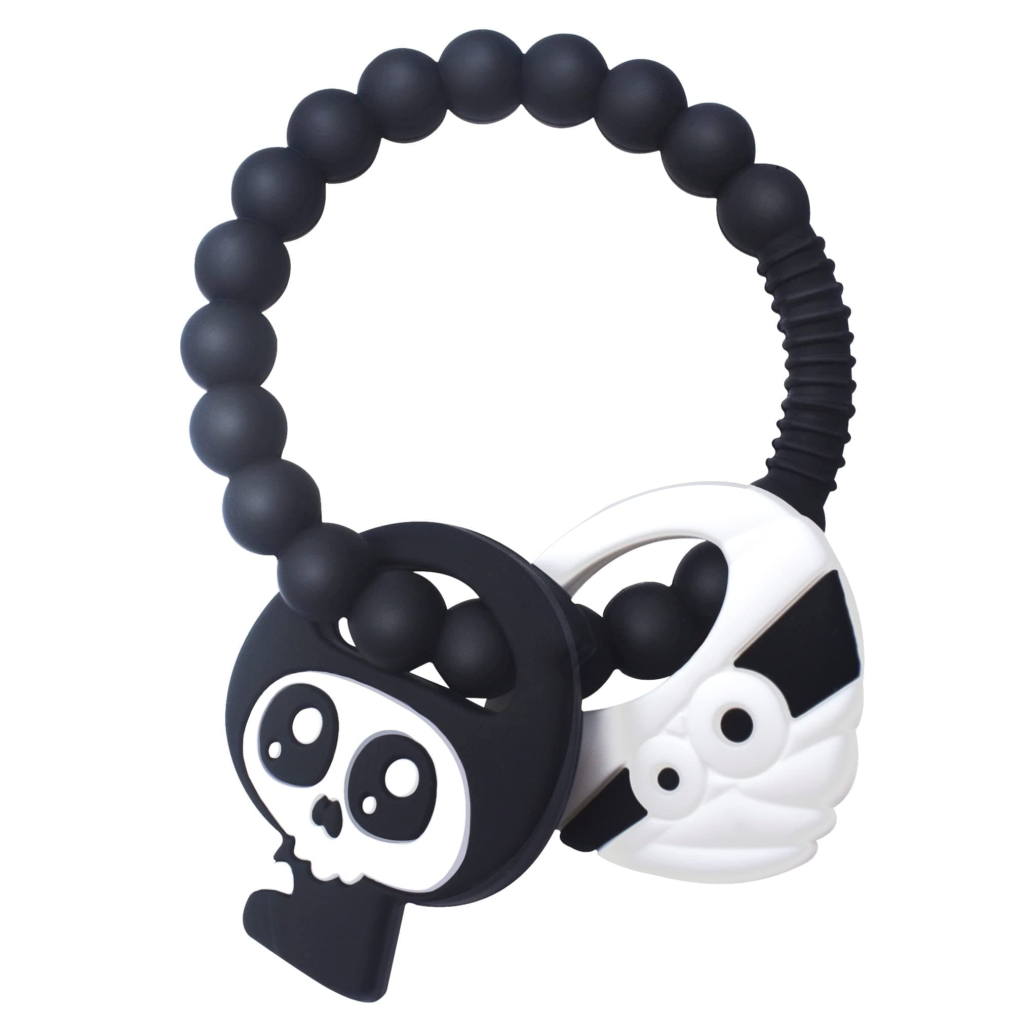 - Mummy Teether and Cute Grim Reaper Ring Teether Halloween Activities Designed with a Bumpy Ring for Soothing and Ease of Grabbing