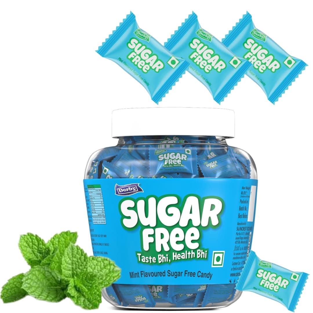 Derby Mint Flavored Sugar Free Candy