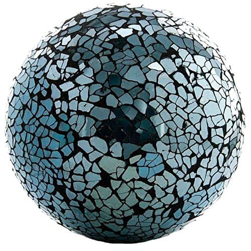 Blue 4" Mosaic Deco Sphere
