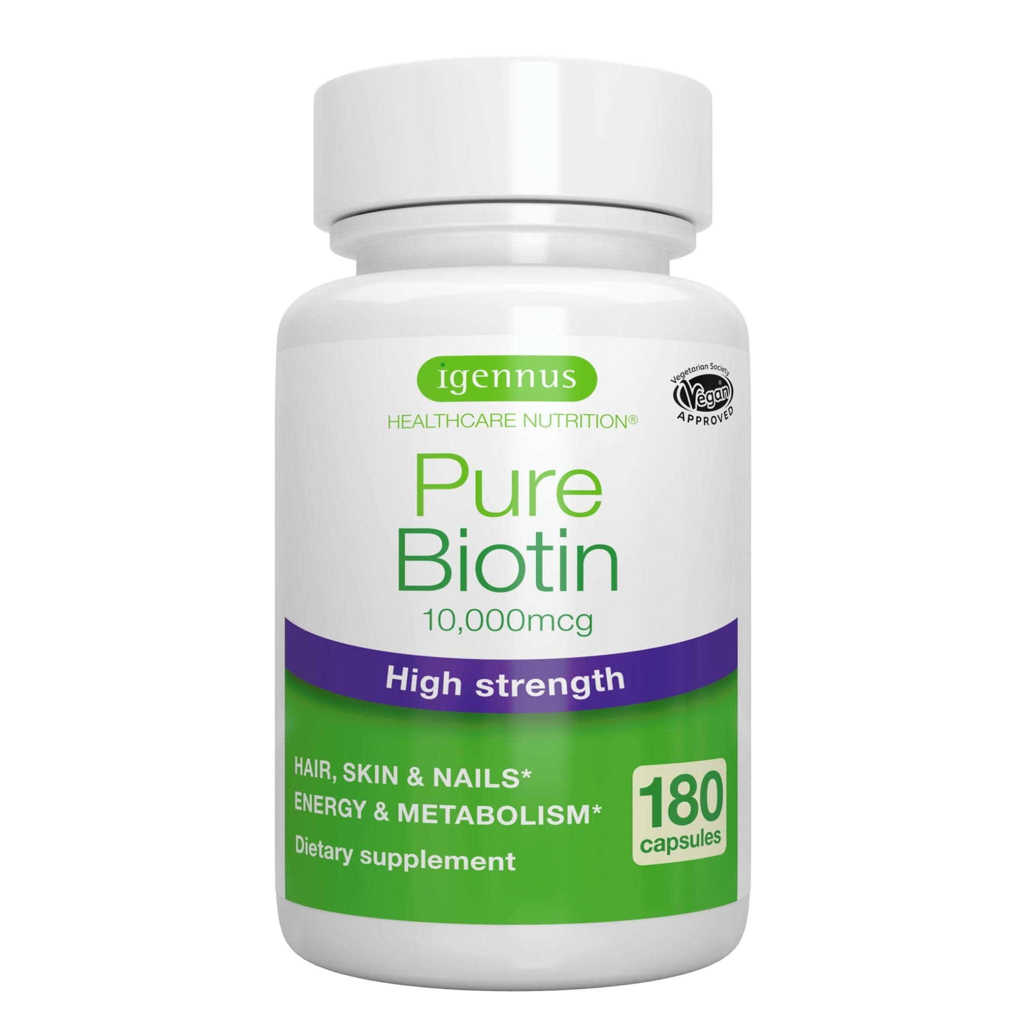 Pure Biotin 10,000mcg