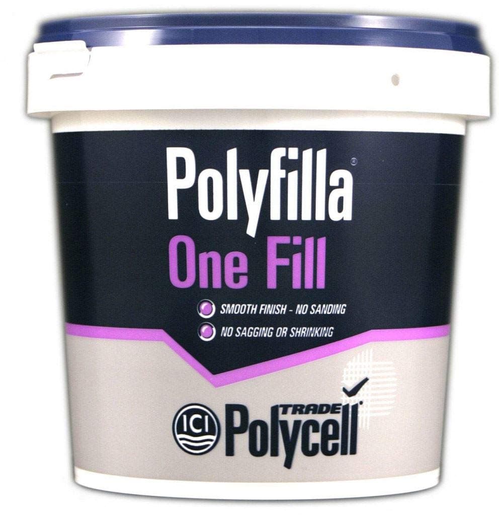Polycell Polyfilla Trade One Fill 1 Litre, White