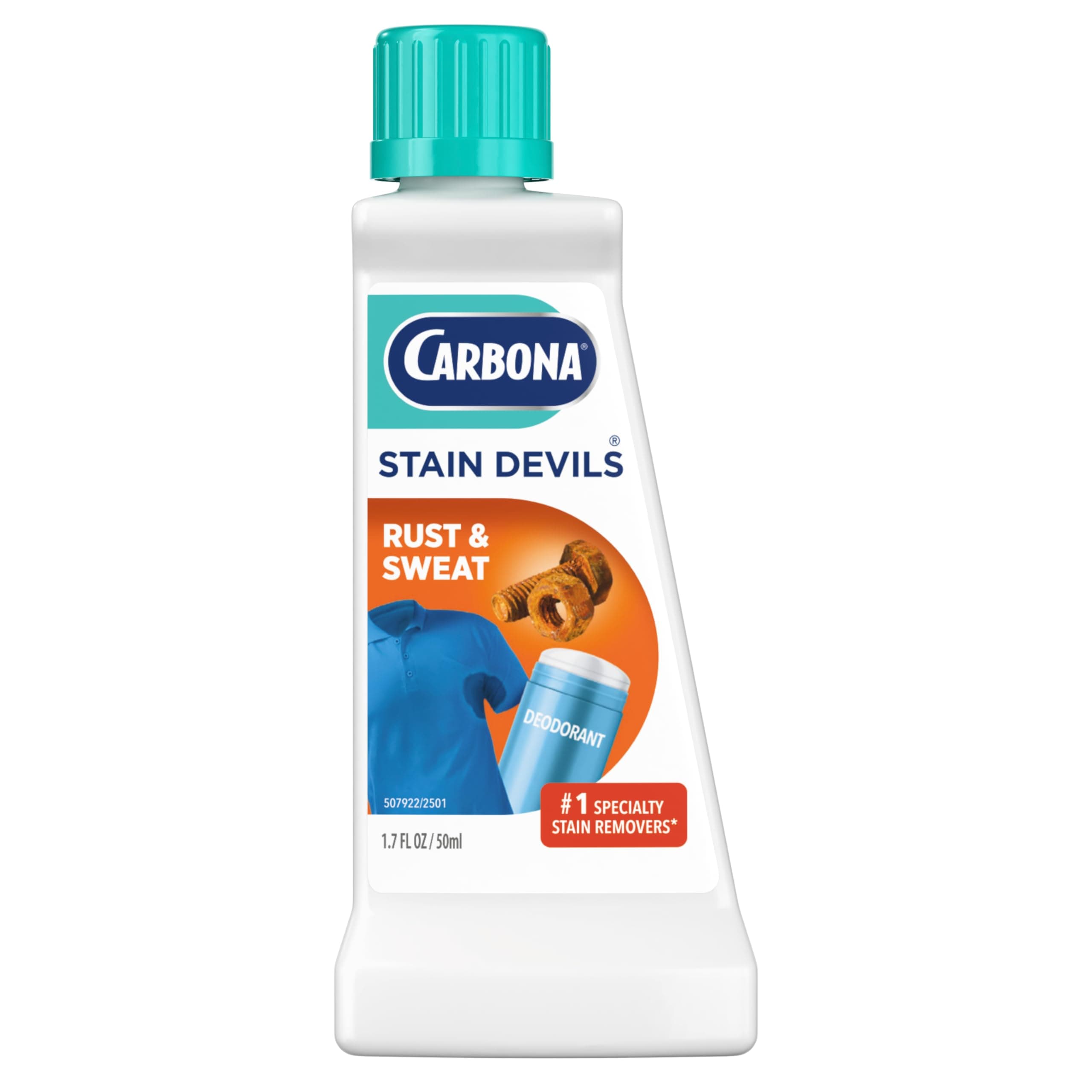 Carbona 1.7oz Stain Devils Rust & Perspiration Remover