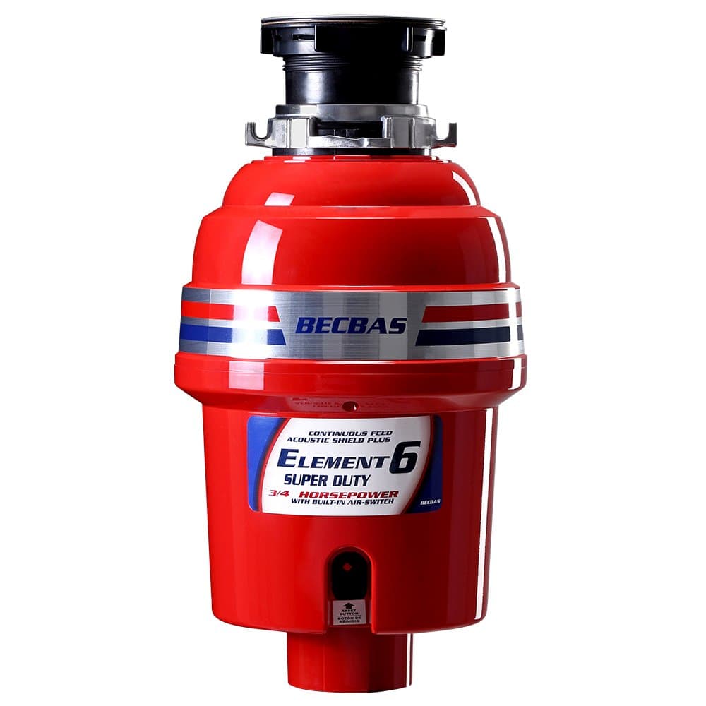 Element 6, 3/4 HP Garbage Disposal with Built-in Air Switch