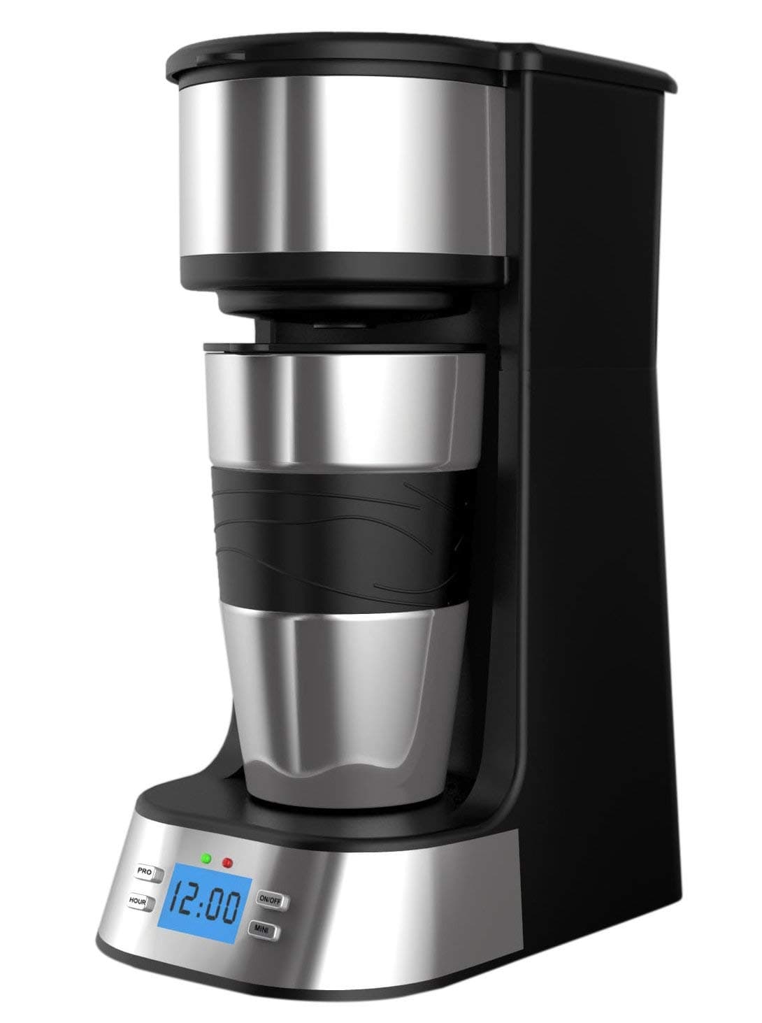 PowerDoF Digital Programmable, Automatic Drip Glass Coffee Maker, Plastic
