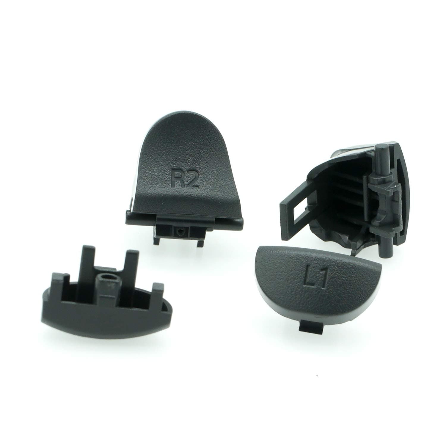 PartEGG L1 R1 L2 R2 Trigger Button Replacement for PS4 Pro Dualshock 4 Controller JDS-040 JDM-040