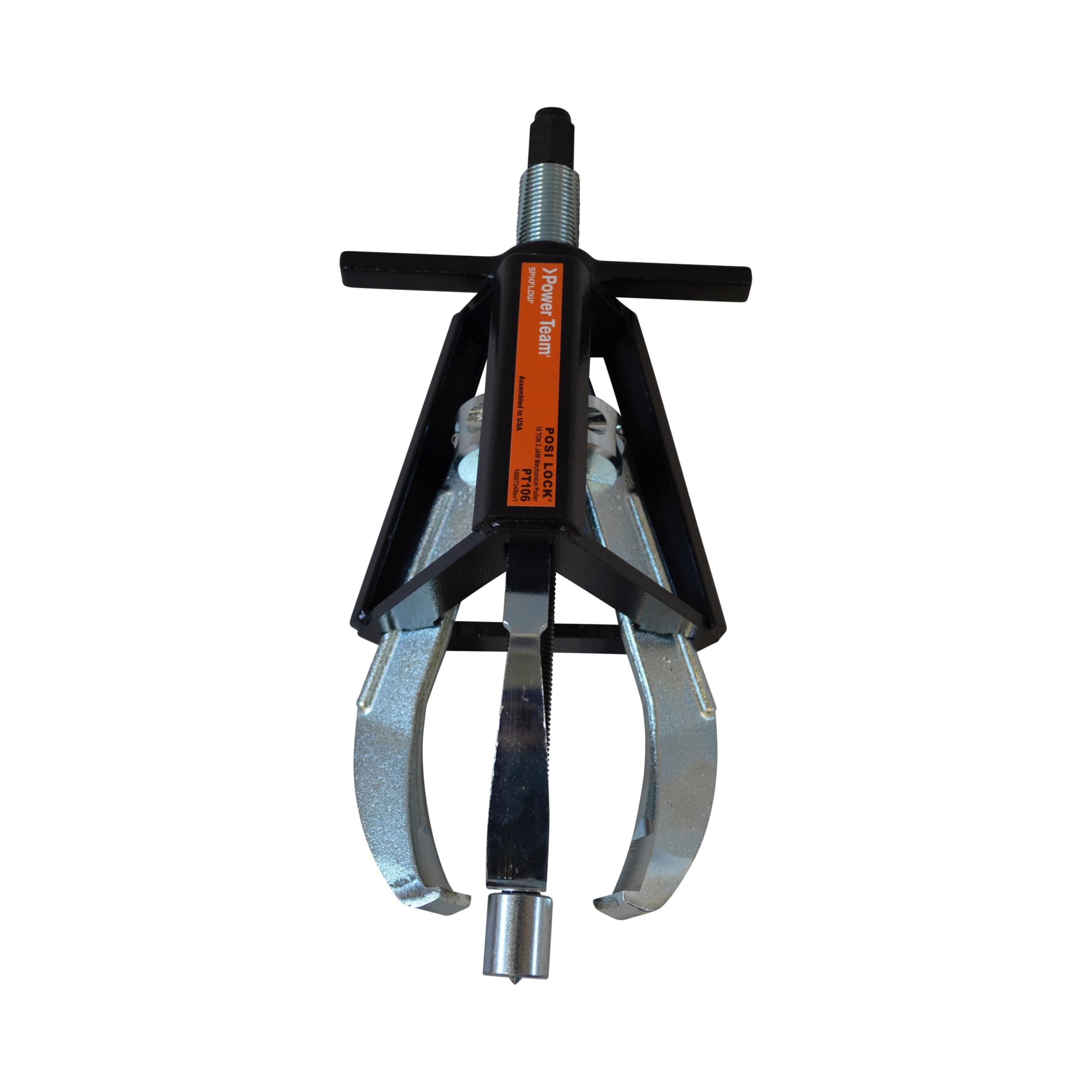 Posi Lock 106 Manual Puller, 3 Jaws, 10 tons Capacity, 6' Reach, 1/4' - 7' Spread Range, 13-1/3' Overall Length
