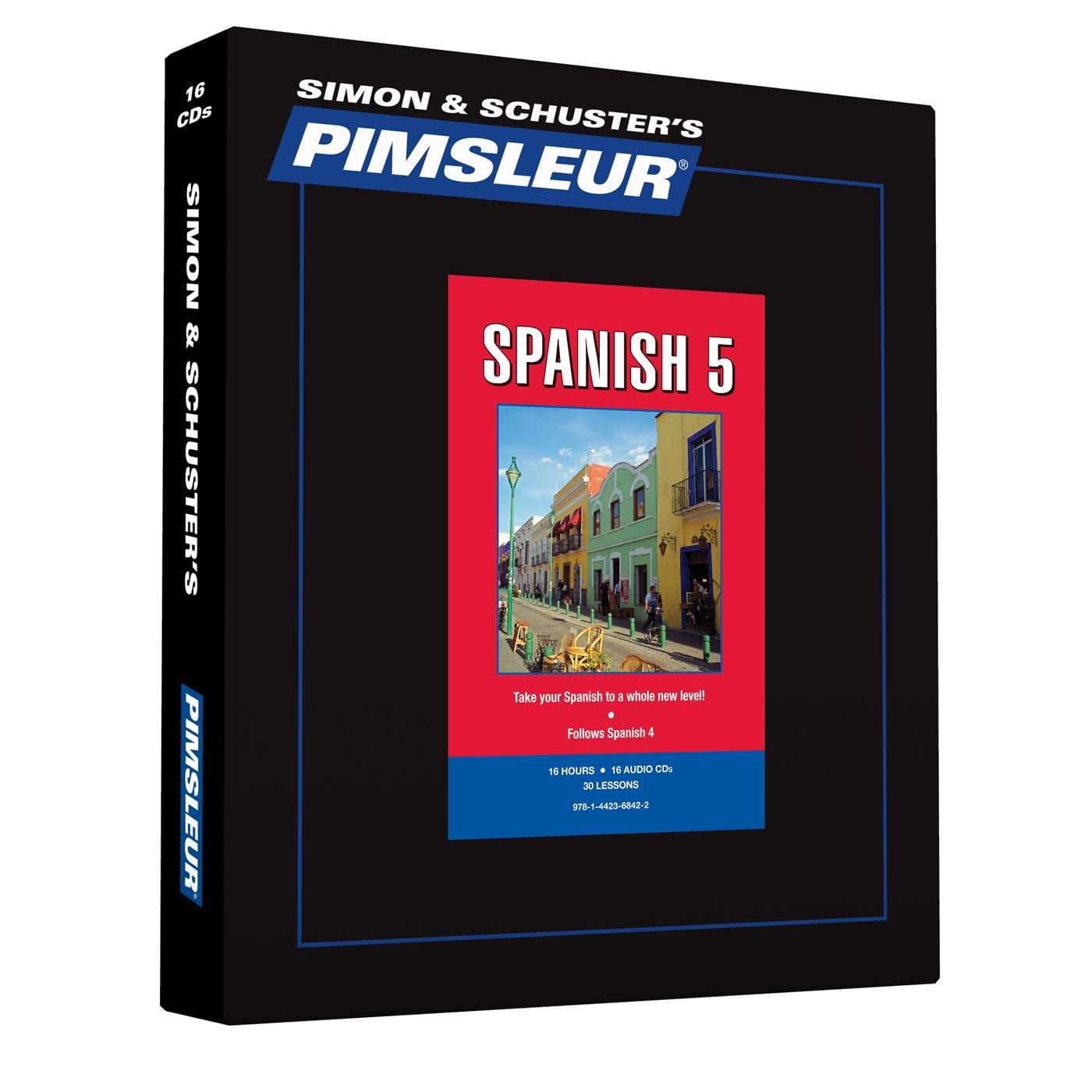 Pimsleur Spanish Level 5 CD: Learn to Speak and Understand Latin American Spanish with Pimsleur Language Programs (5) (Comprehensive) Audio CD – Unabridged, November 18, 2014