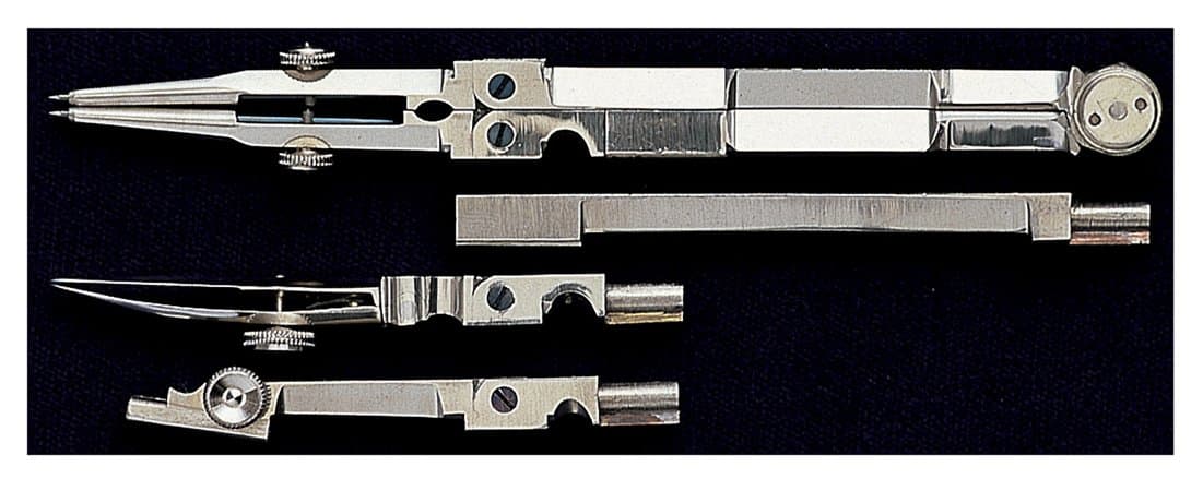Large compass replacement Dorapasu English method drawing instrument type differential 07160 (japan import) by Dorapasu
