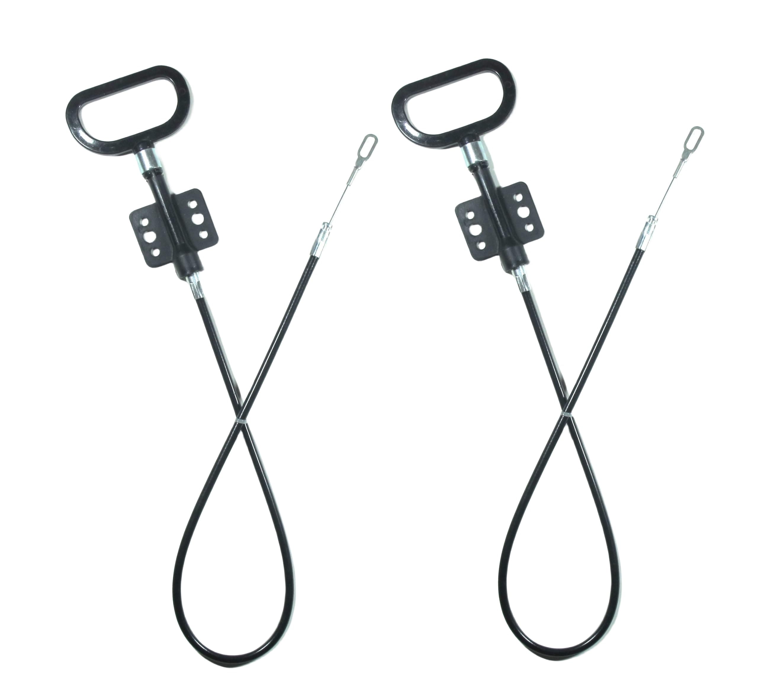 Recliner Sofa and Reclined Chair Replacement Cable D Handle Pull Type, O-Shaped End,Total Cable Length(Include Handle):27inch,Exposed Length:2.5inch DASO-4, 2Pcs