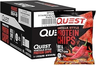 Nutrition Protein Chips 8x32g Hot & Spicy