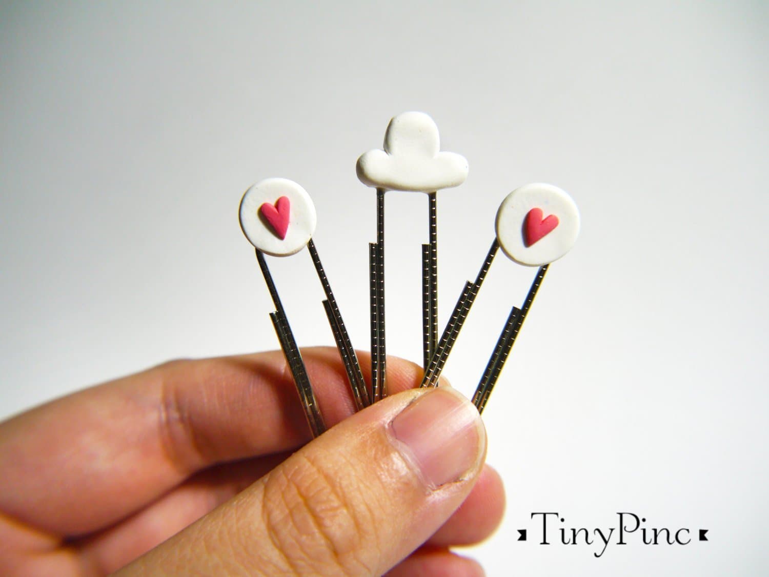 Planner Charms - Cloud and hearts