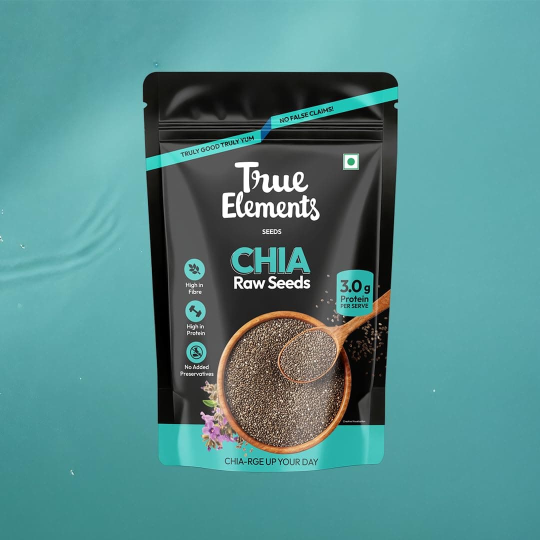 True Elements Raw Chia Seeds 250g - 100% authentic