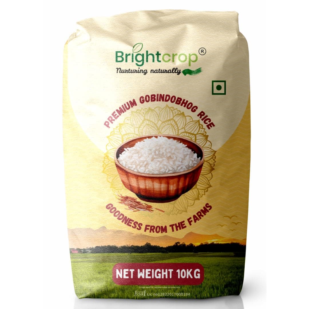 Organics Food Market Gobindobhog Rice (10Kg Pack)