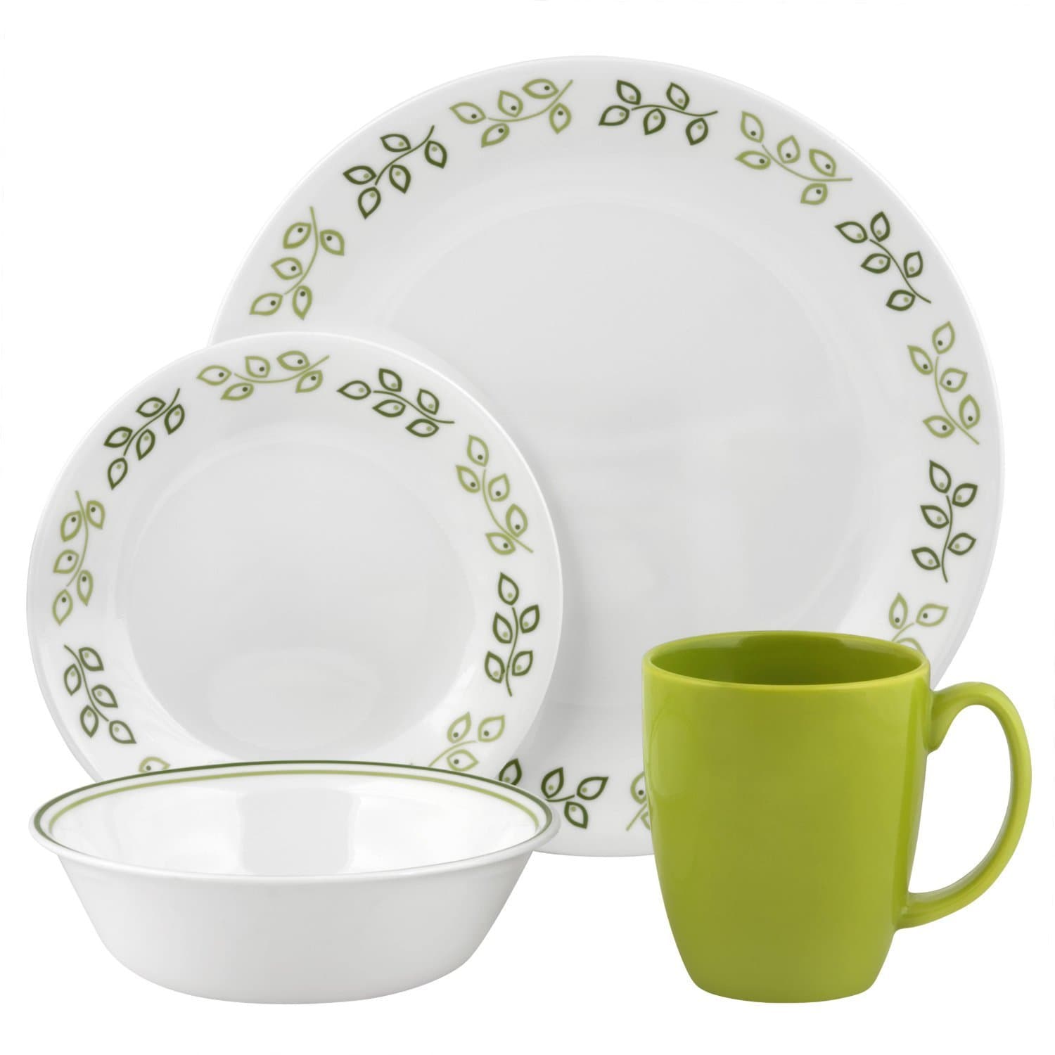 Corelle Neo Leaf 16pc Dinner Set