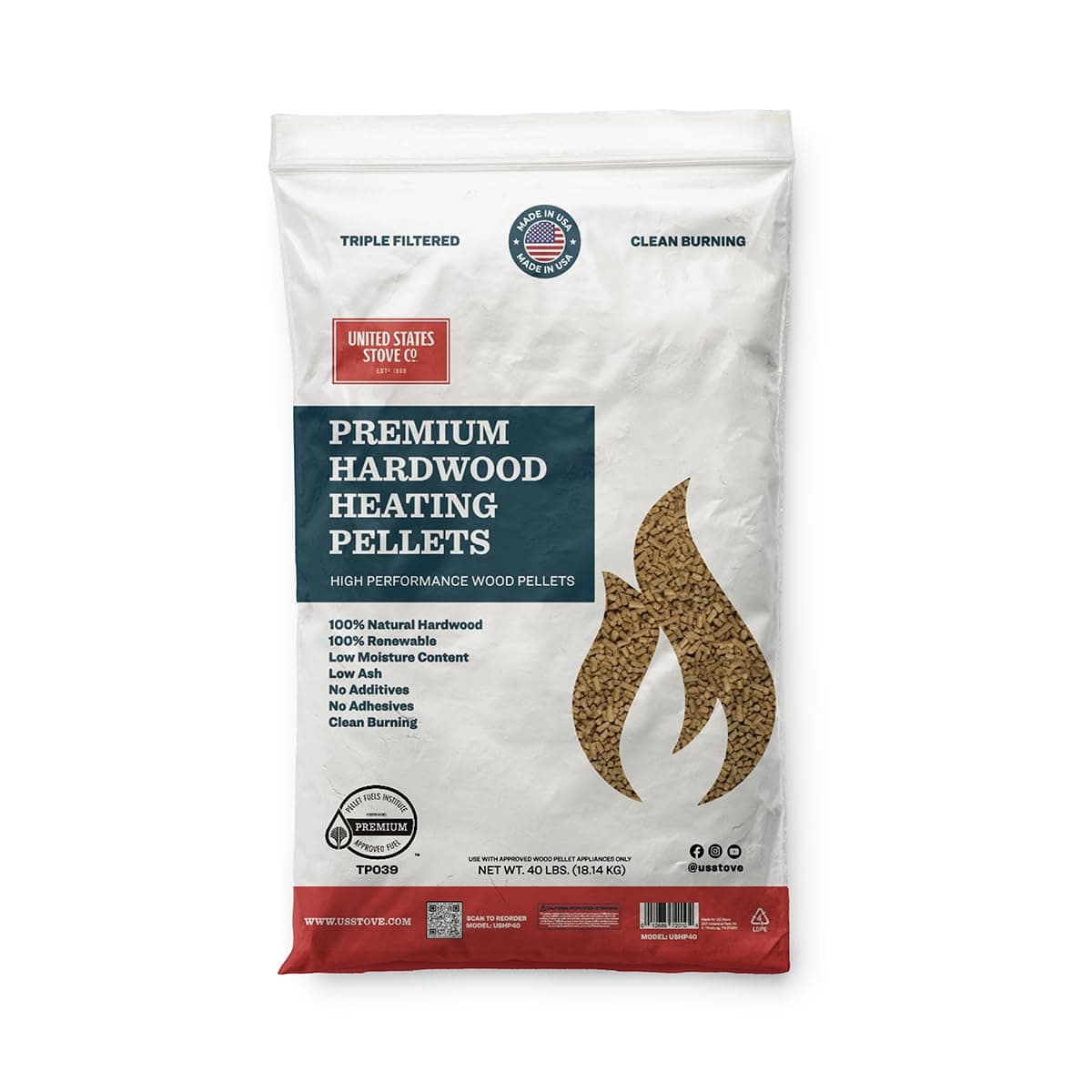 40 lb. Heating Pellets