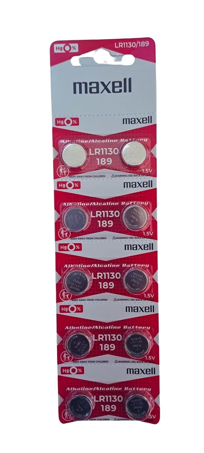 LR1130 10 Alkaline Batteries