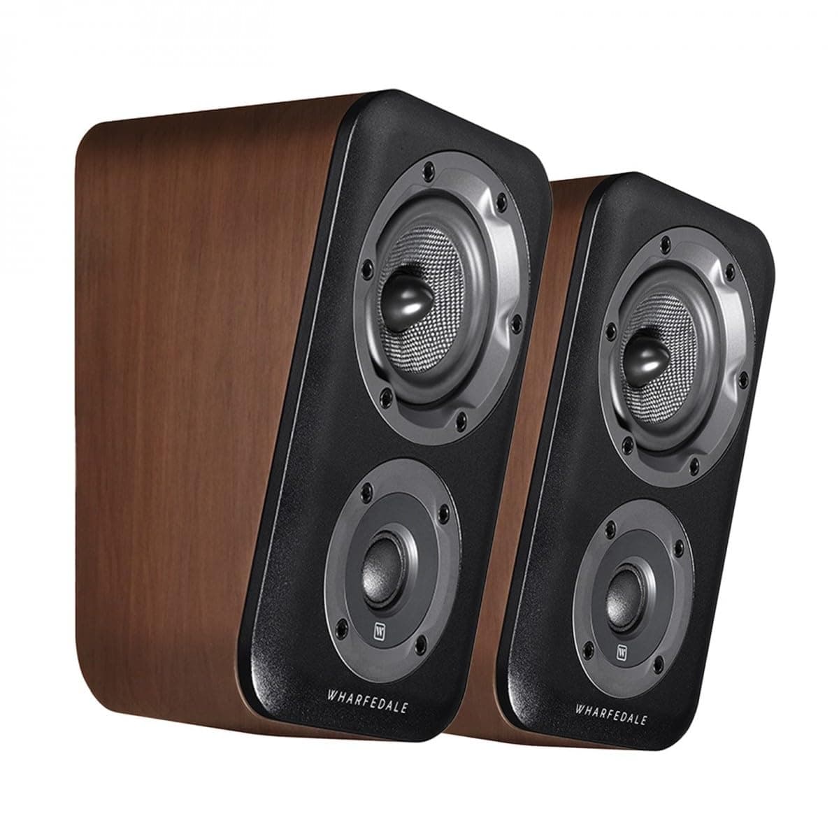Wharfedale D300 3D Walnut Surround Speakers (Pair)