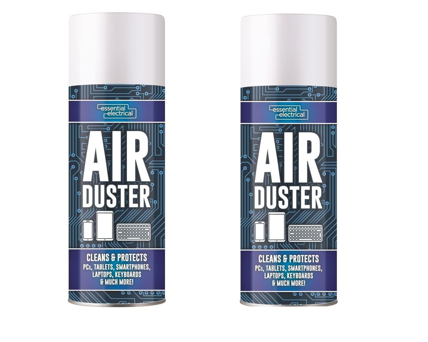2 x New 2 X 200ML Compressed AIR CAN Duster Spray CAN Cleaner