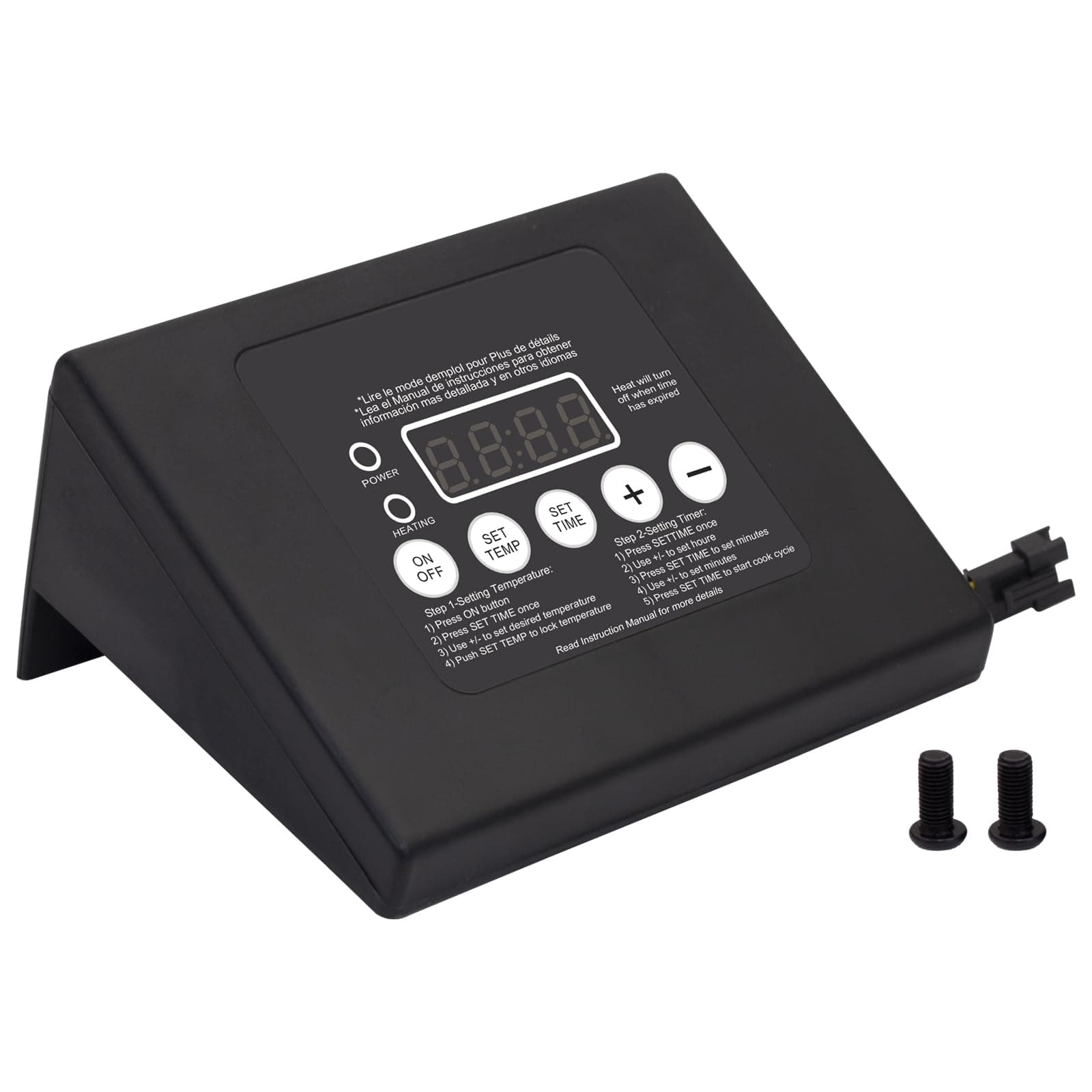 990050048 Digital Control Panel Kit,with LED Digital Display Top Controller Fits Compatible with Masterbuilt MB ESQ30B, ESQ30S, 20070106, 20070206, 20072010, 20070910 Electric